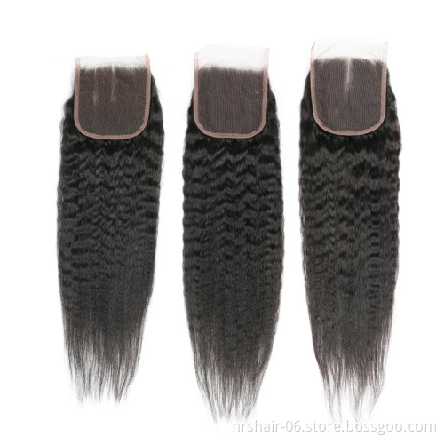 Raw Unprocessed Virgin Peruvian Hair Weave Bundles Italian Yaki Hair 10"-30" Kinky Straight Human Hair